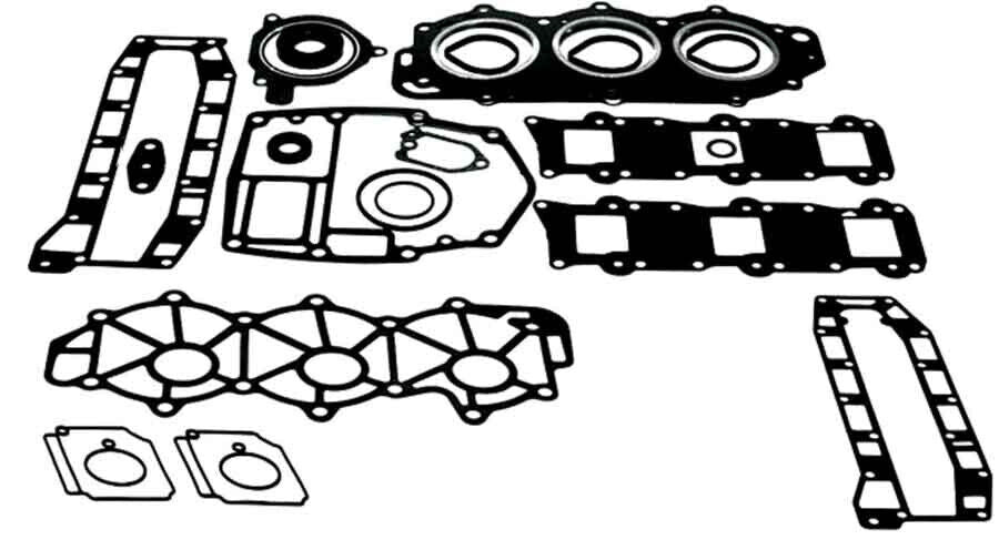 WSM Powerhead Gasket Kit Yamaha 40 / 50 Hp 3 Cyl 92-94 - 18-4409,  6H4-W0001-03-