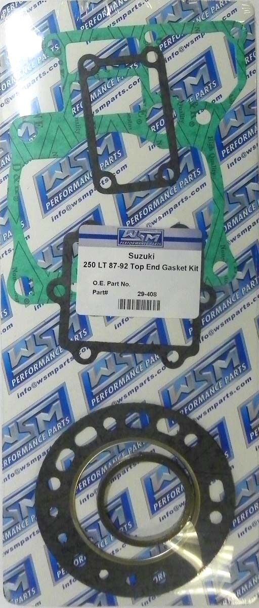 WSM 250 Quadracer 1987-1992 Top End Gasket Kit 29-408