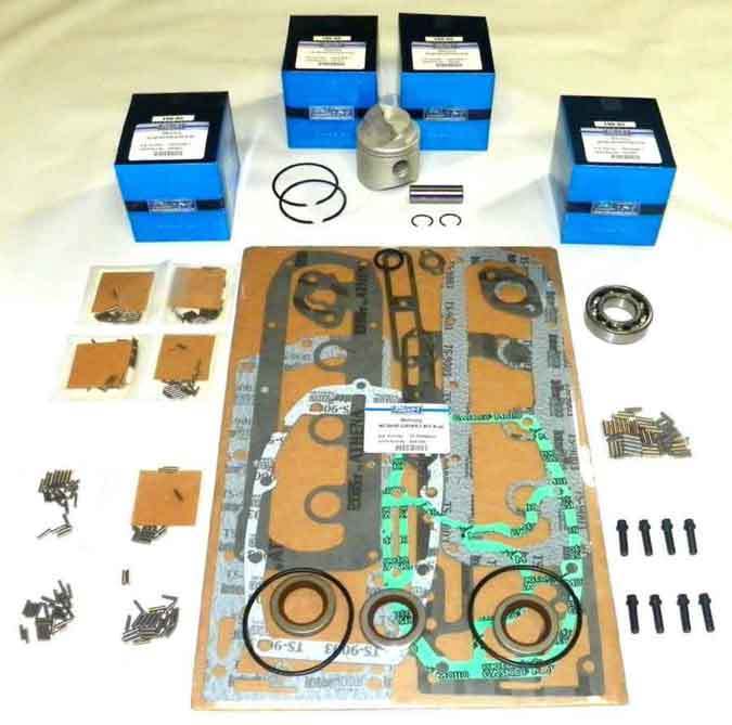 Mercury 20-50 Hp Cross Flow Power Head Rebuild Kit - 100-05-13 .030 SIZE ONLY