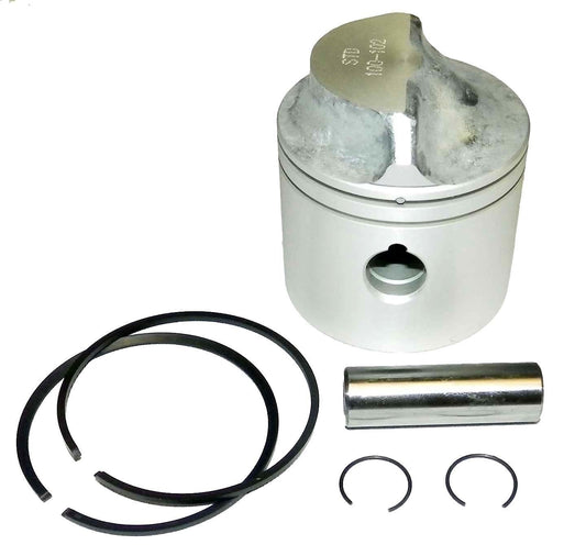 WSM Johnson / Evinrude 9.9 / 15 HP X Flow Piston Kit 100-102-07k .040 5006692