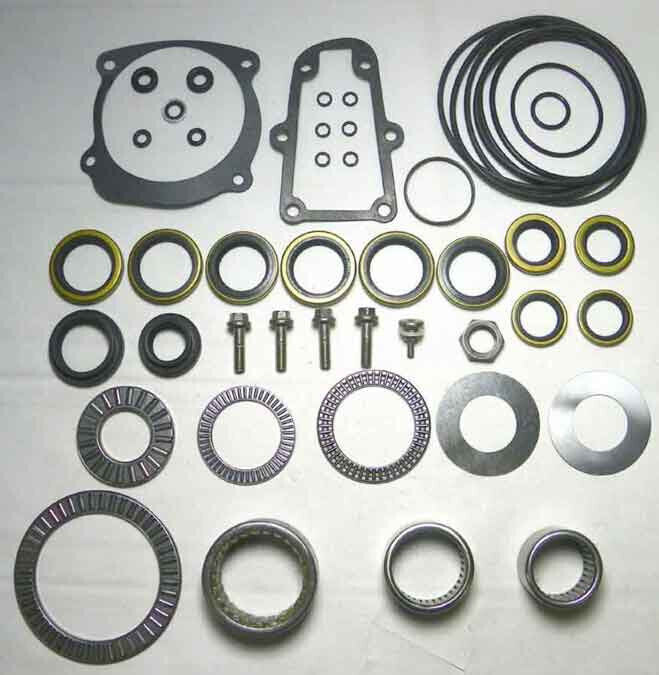 WSM Lower Unit Bearing & Seal Kit Johnson / Evinrude 75 - 250HP 447-108, 5000411