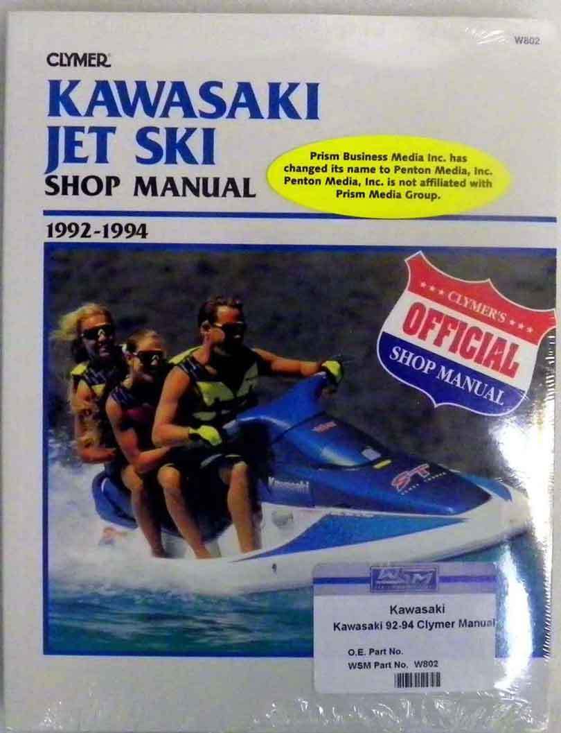 Clymer Kawasaki 440-750 1992-1994 Manual - W802