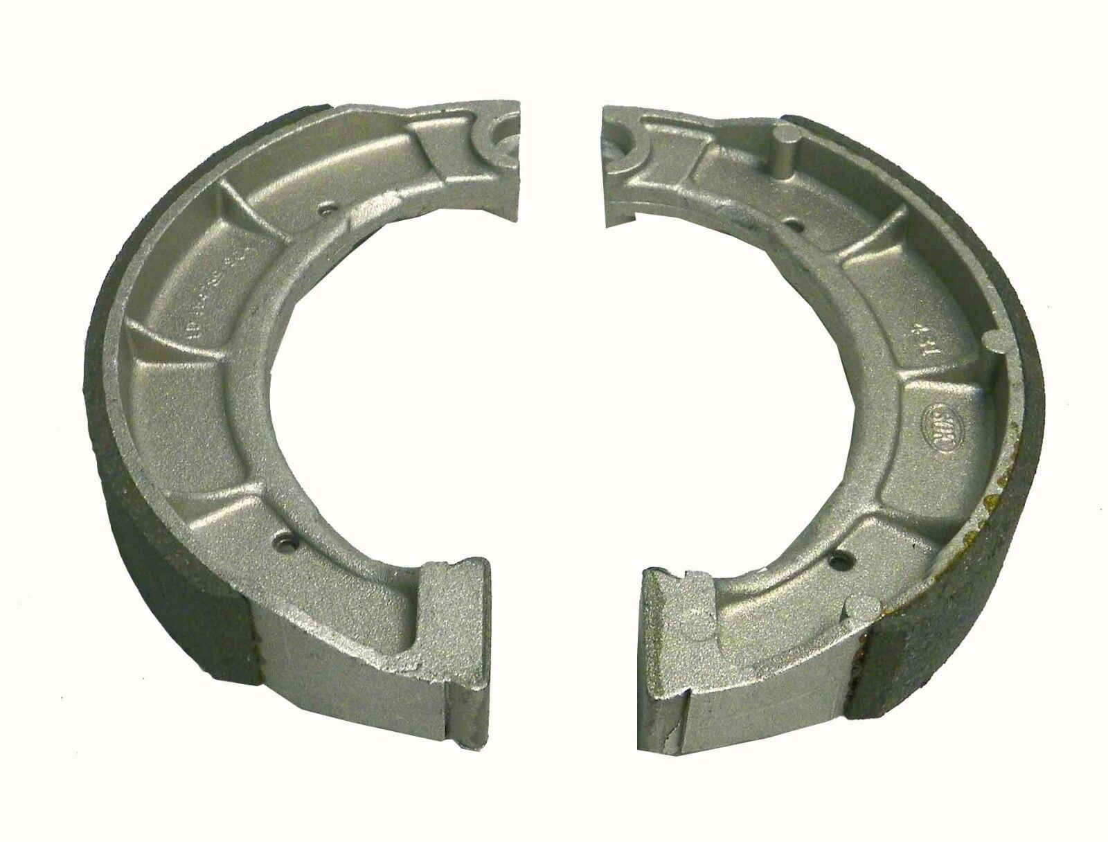 WSM Yamaha 250-400 Front & Rear Brake Shoes 09-2146E, 4BD-W2536-00-00, 2NL-W2535
