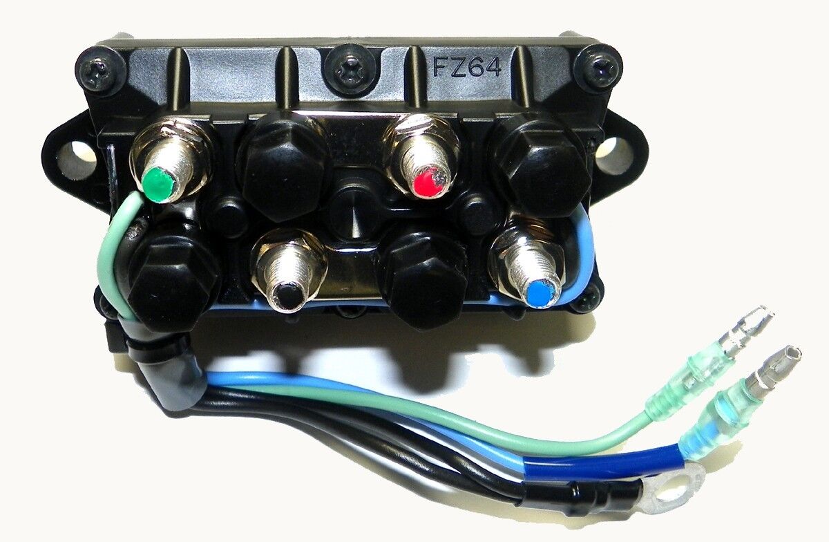 WSM Yamaha 30-90 Hp Solenoid  '92-'06 343-505, 6H1-81950-00-00, 6H1-81950-01-00