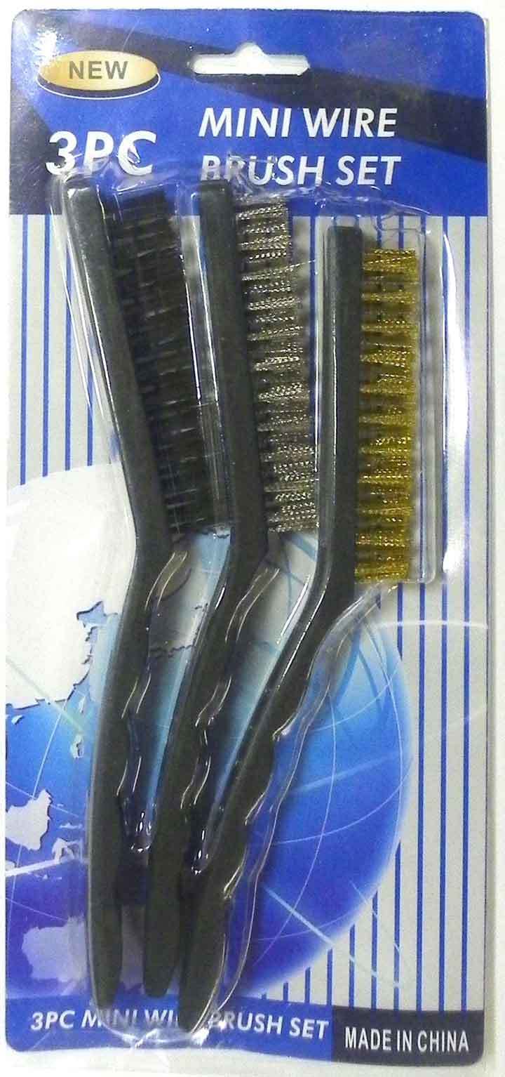 PRECISION - WIRE BRUSH SET 3PCS. 9IN.- 990-300