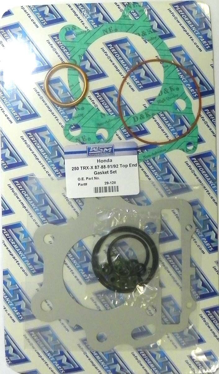 WSM HONDA 250 TRX TOP END GASKET KIT '87-'09,  ATV 29-128
