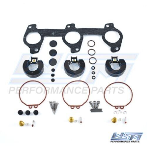 WSM Yamaha 60 / 70 Hp Carburetor Kit /W Float (3 kits) 6H4-W0093-00-00, 600-84K