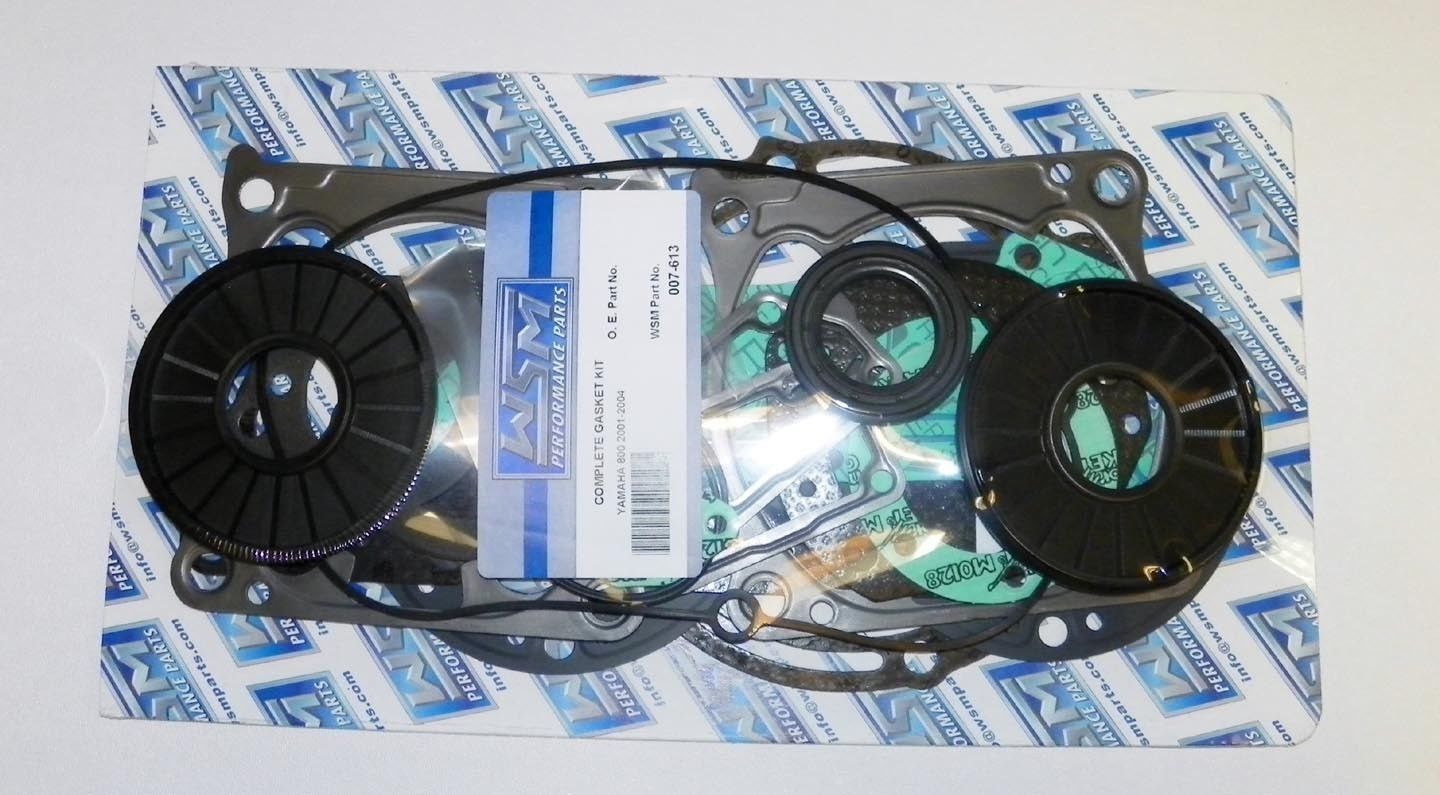WSM Yahama 800 Complete Gasket & Seal Kit  007-613 OE 66E-11631-00-AO, 66E-11