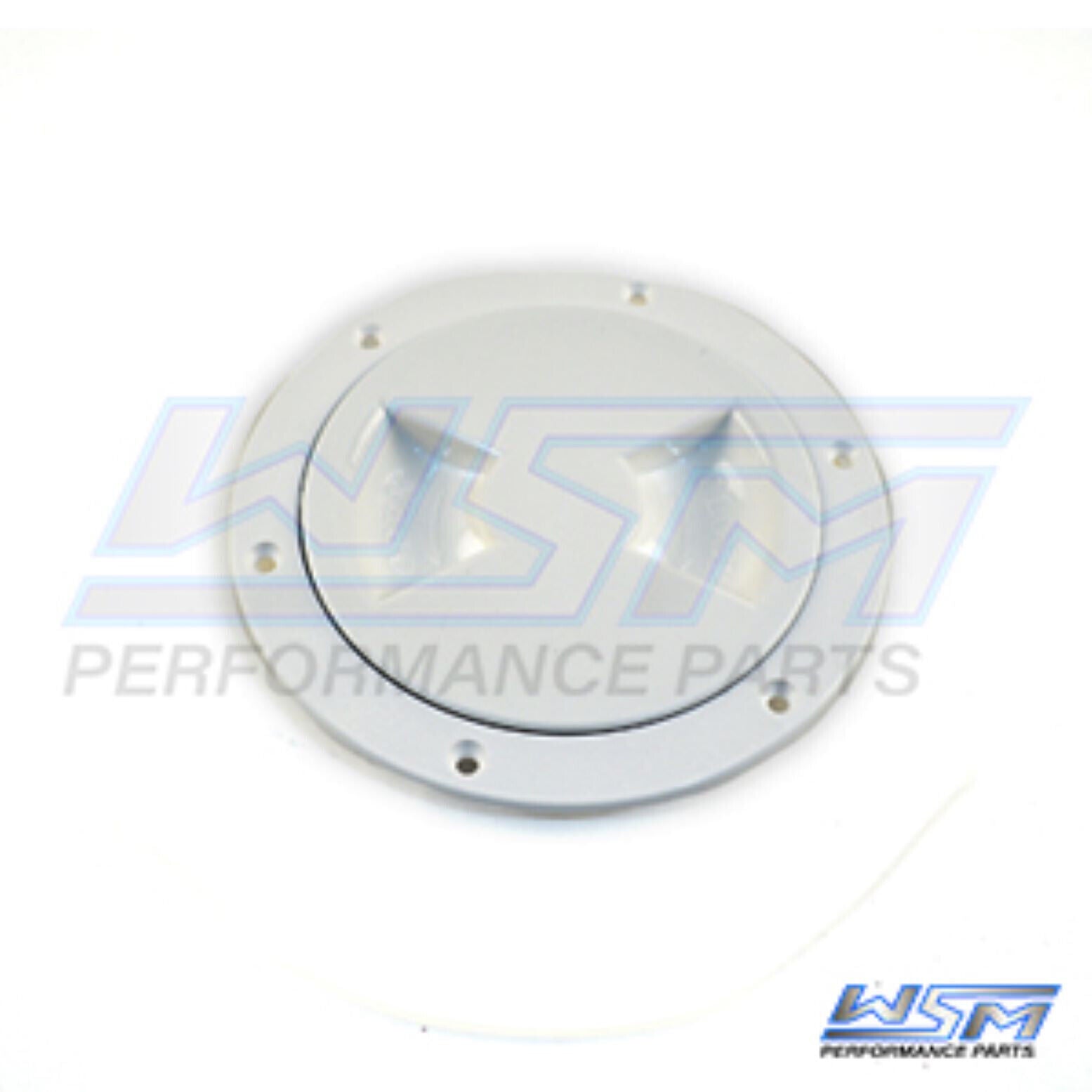 WSM Deck Plate: White 4'' - 650-435, 54730, 7-0621