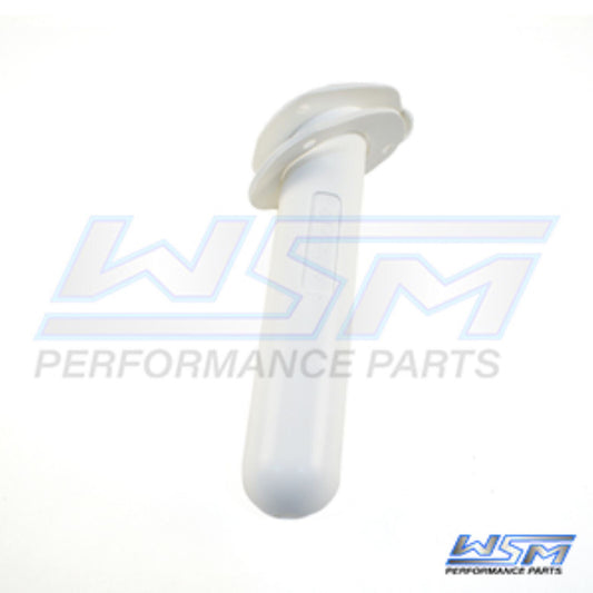 WSM Rod Holder: White Poly w/ Cap - 650-410