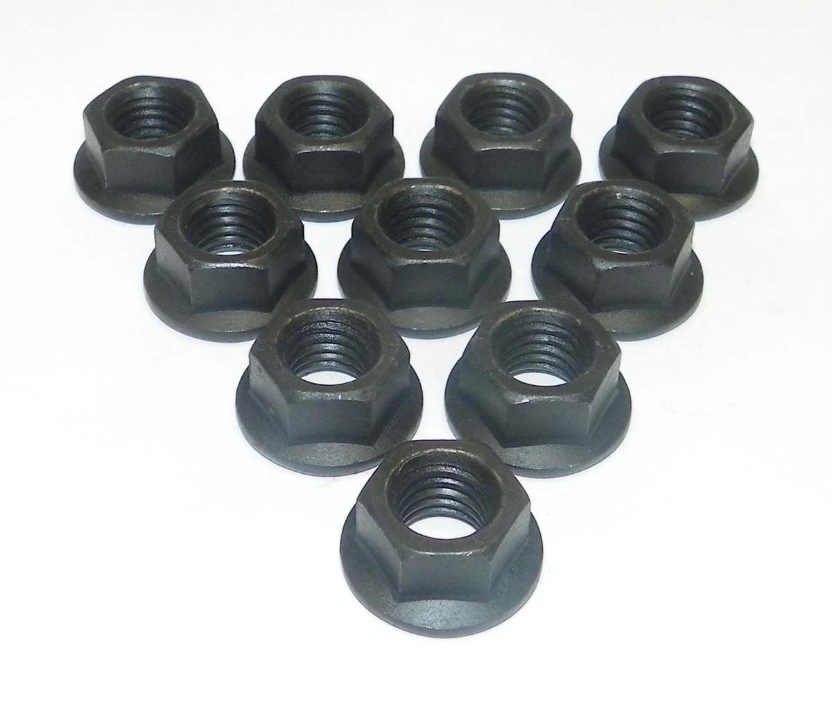WSM NUT, HEX FLANGED 10MM BLACK - PACK OF 10 014-603, 92015-1649