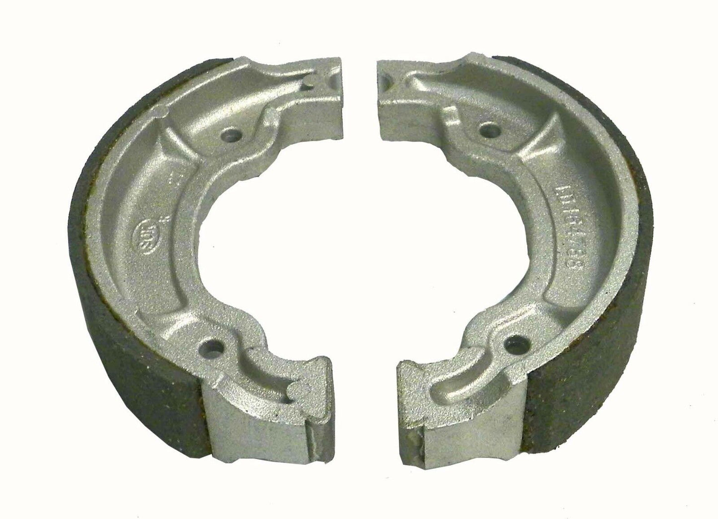 WSM Yamaha 50-350 Front & Rear Brake Shoes 09-2160E, 3FA-W253A-00-00, 3FA-W253E-