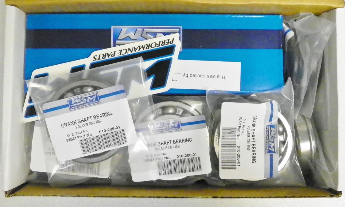 WSM Polaris 1200 Crankshaft Rebuild Kit '01-'04 PWC 010-338-01