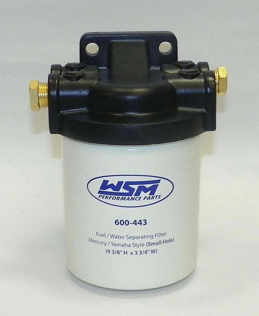 WSM Mercury / Yamaha Fuel Water Separator 21 Micron 3/8 npt -600-443-01K