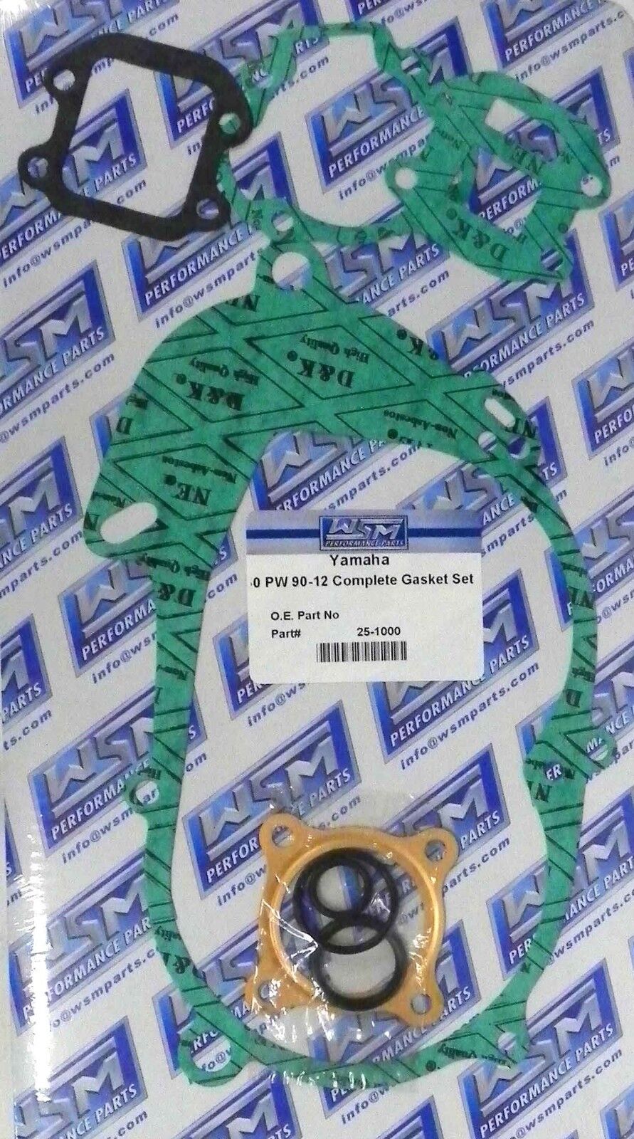 WSM Gasket Kit, Complete: Yamaha 50 PW '81-'16 - 25-1000