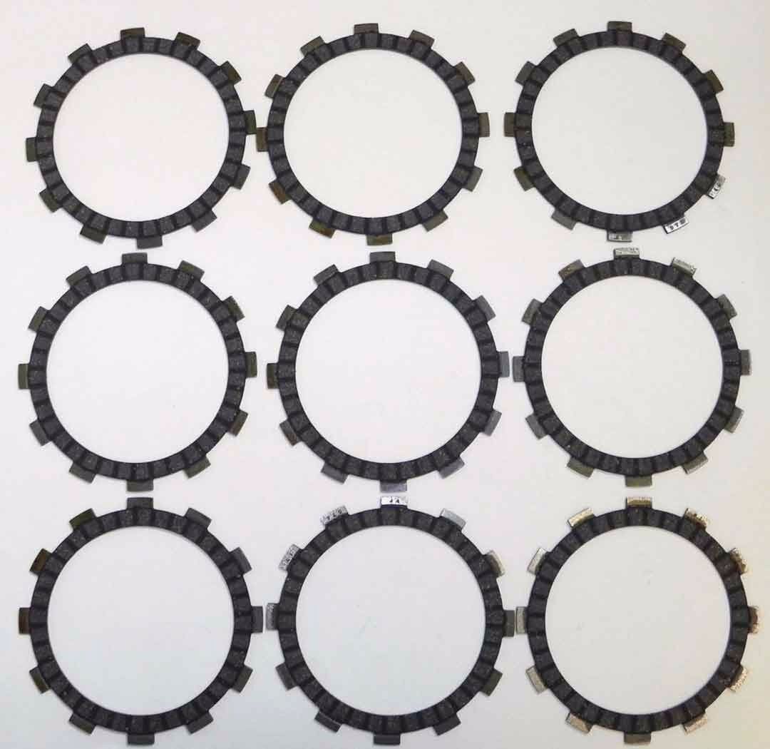 WSM 500 Quadracer 1987-1990 Friction Plates 09-257