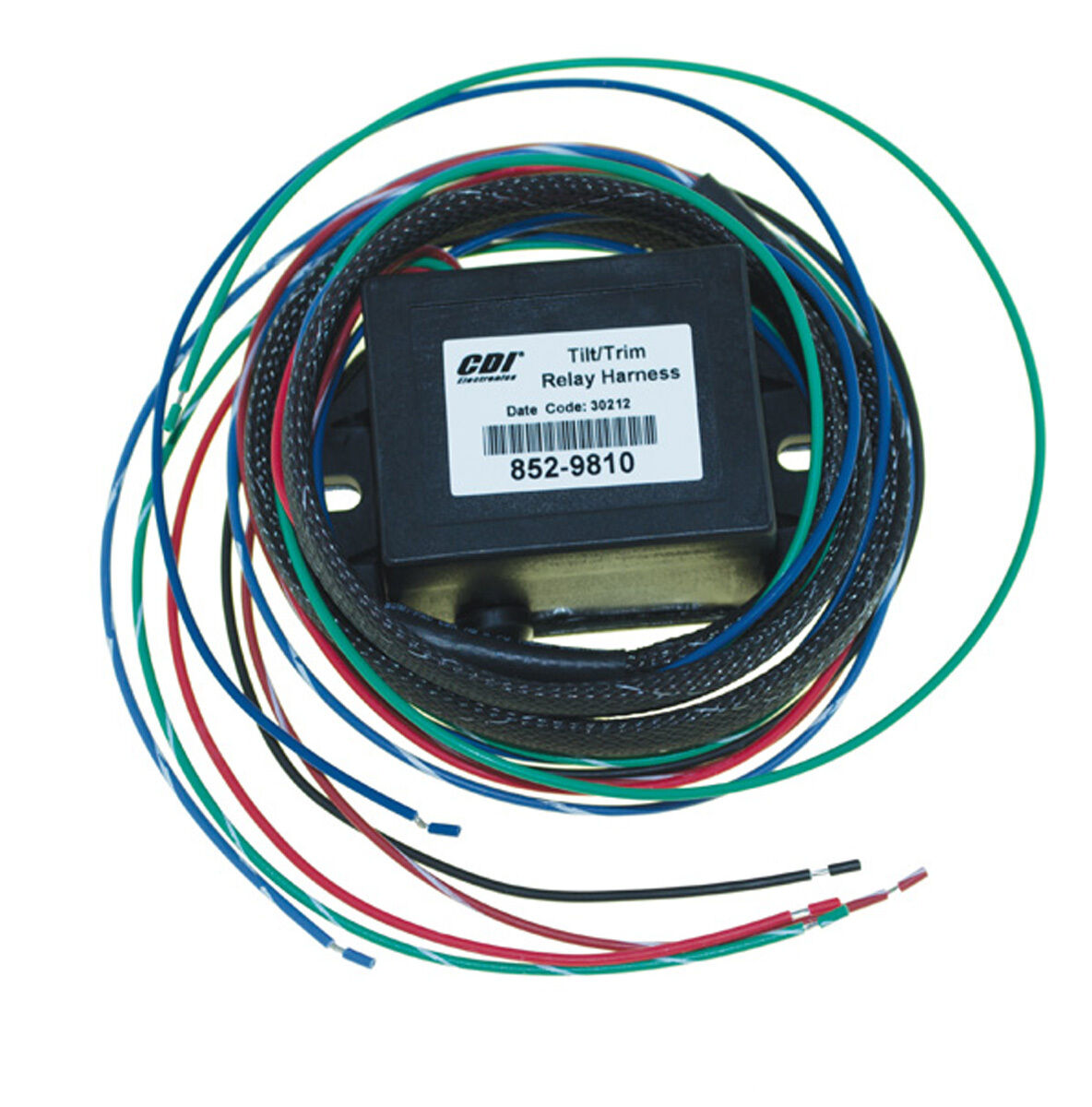 CDI ELECTRONICS Universal Tilt / Trim Relay & Harness - 852-9810