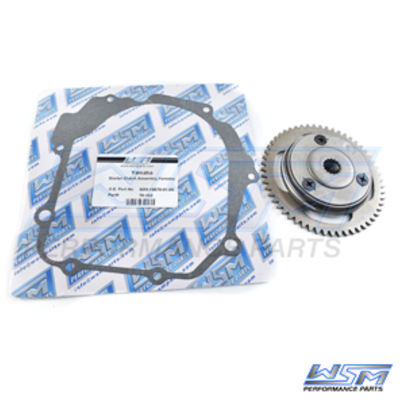 WSM Starter Clutch Assembly Yamaha 125 Breeze / Grizzly 89-13 - 70-132