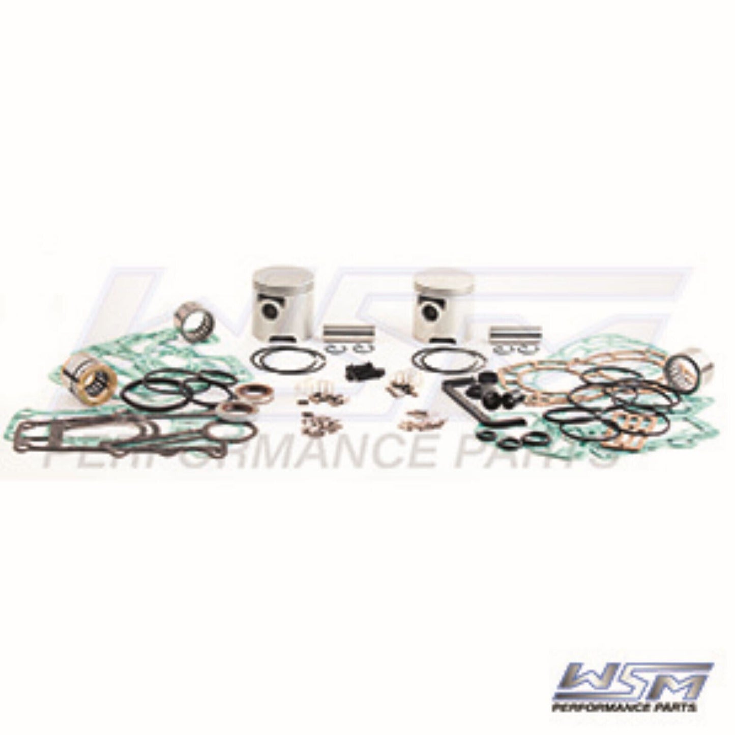 WSM Powerhead Rebuild Kit: Mercury 15 - 25 Hp 1994-2006 - 100-04-13 - .75mm SIZE
