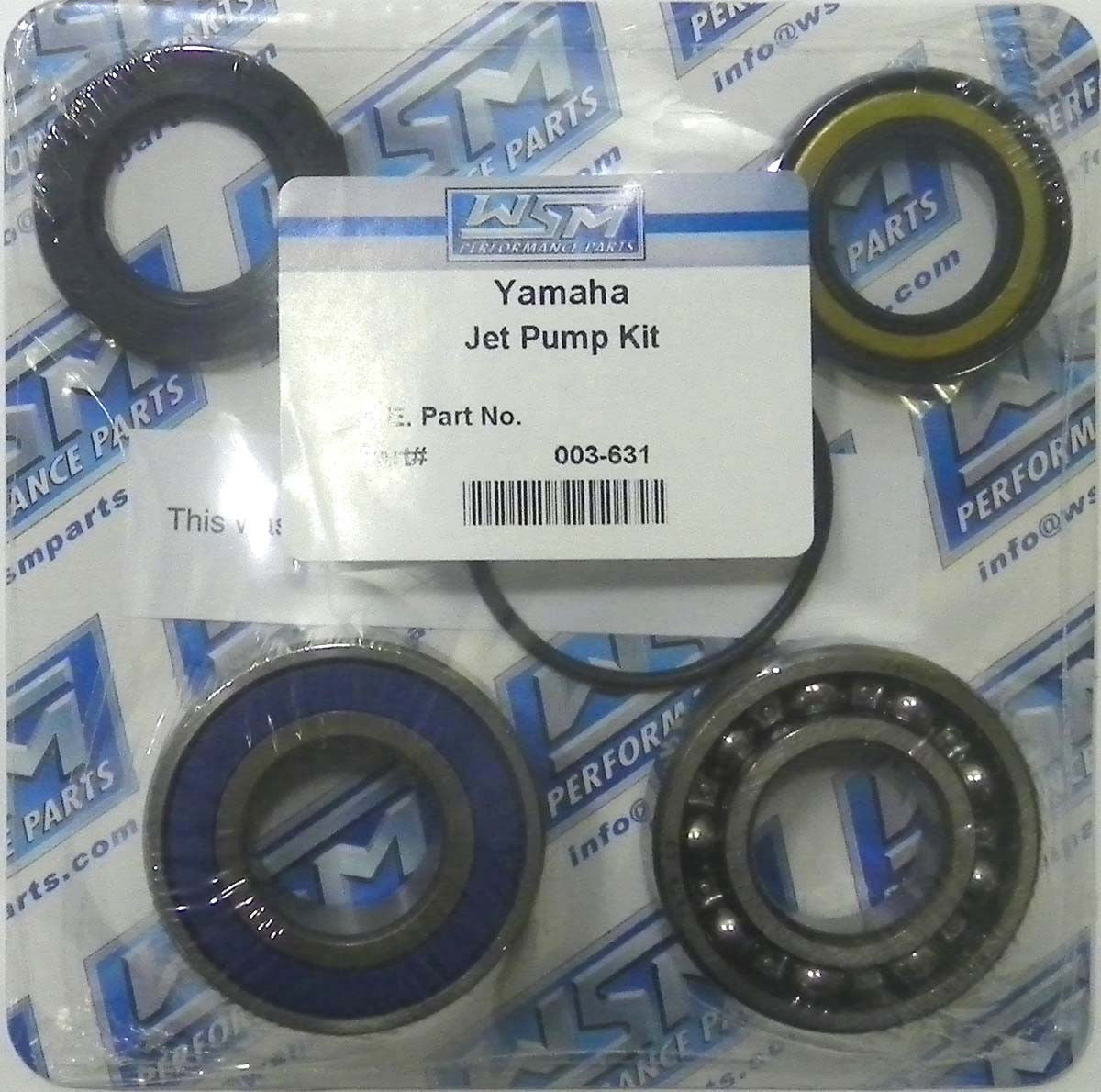 WSM Yamaha 700 / 760 / 1100 '96-'99 Raider/Venture Jet Pump Repair Kit  003-631