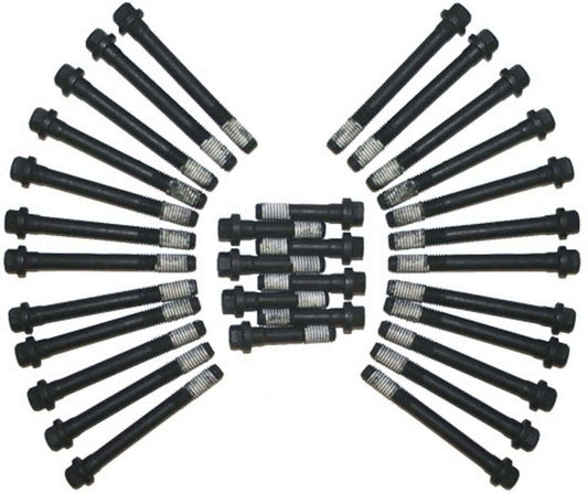 SILVER SEAL, BOLT KIT, CYLINDER HEAD B/B - 454 / 502 CI. (32 PIECES), SIL-CB454