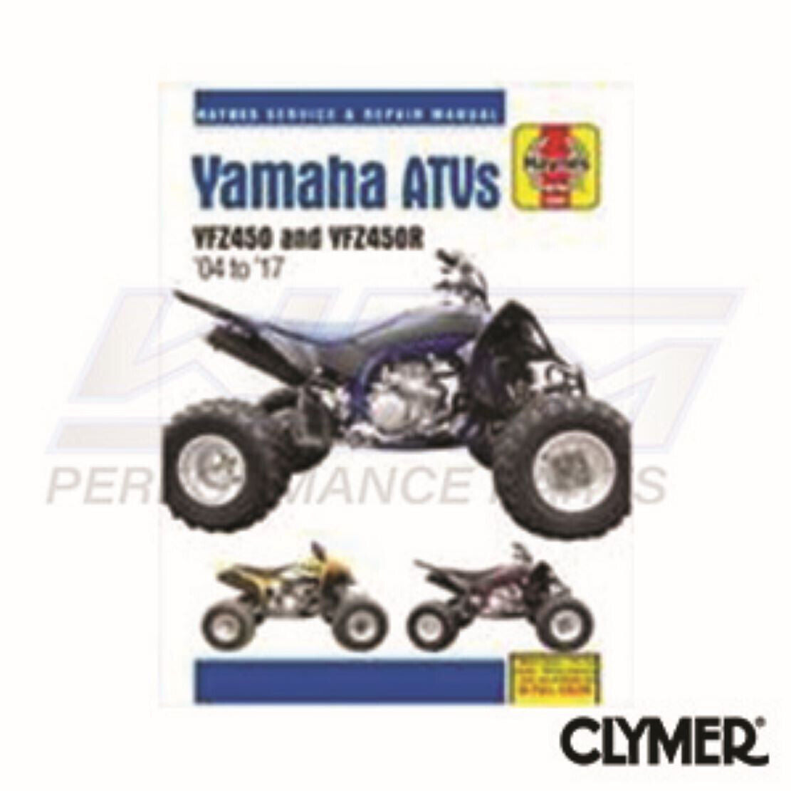 CLYMER - Service Manual Yamaha 450 / 450R YFZ 04-17 - M289-9