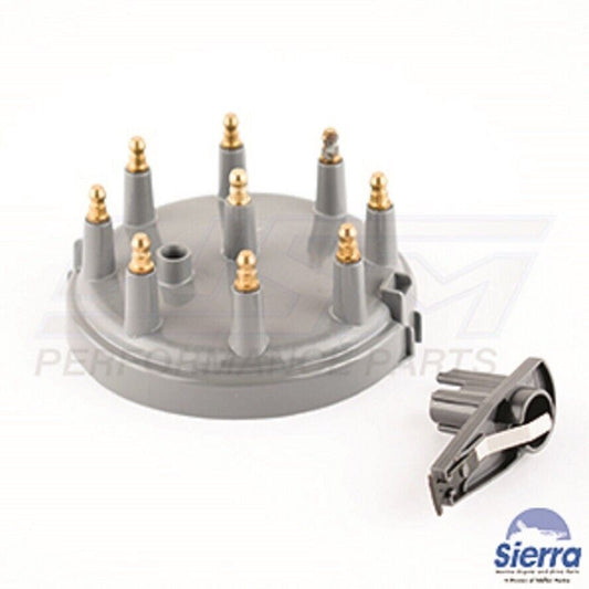 SIERRA DISTRIBUTOR CAP & ROTOR OMC / VOLVO / FORD V8 - 18-29322, 3854217, 385421