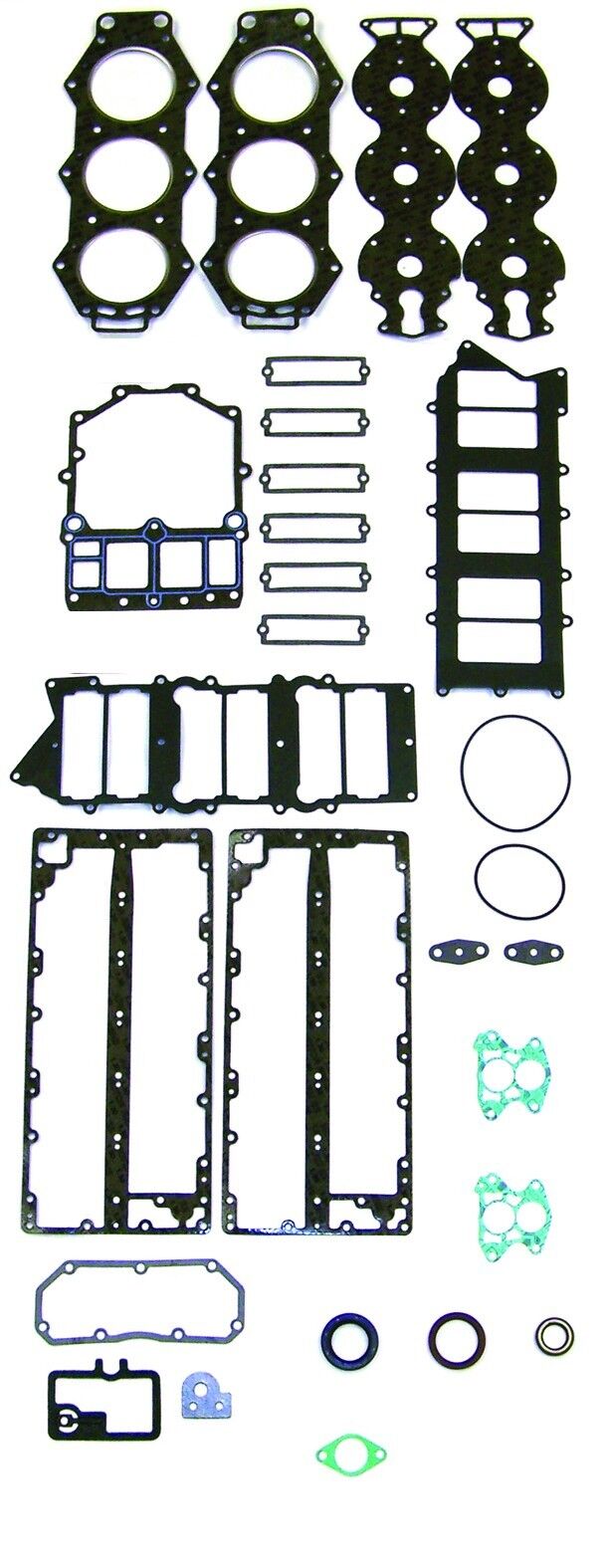 WSM Yamaha 150 / 200 HP EFI  V6 '99-'05 Gasket Kit 500-350,  67H-W0001-00-00