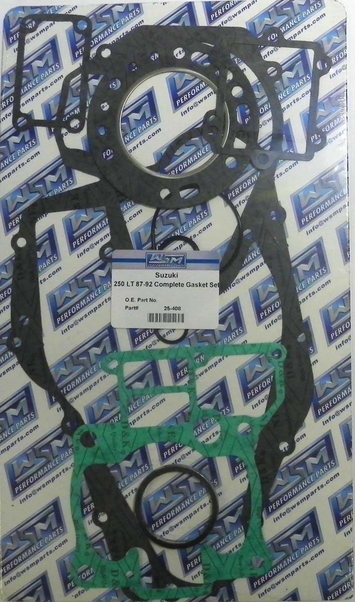 WSM 250 QUADRACER 1987-1992 COMPLETE GASKET KIT 25-408