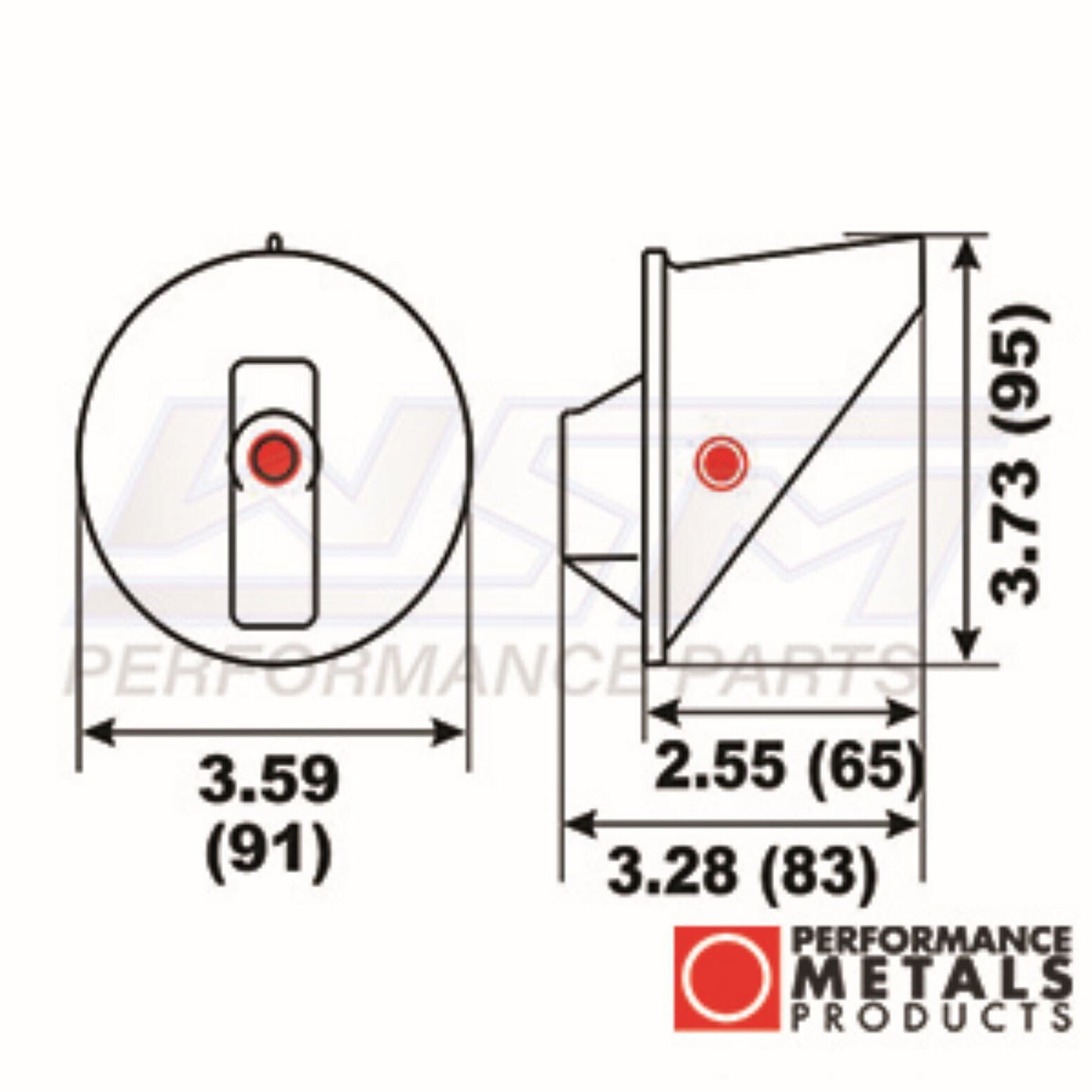WSM Trim Anode Honda / Mercury / Mariner / Mercruiser 30 - 225 HP - PMC00044A