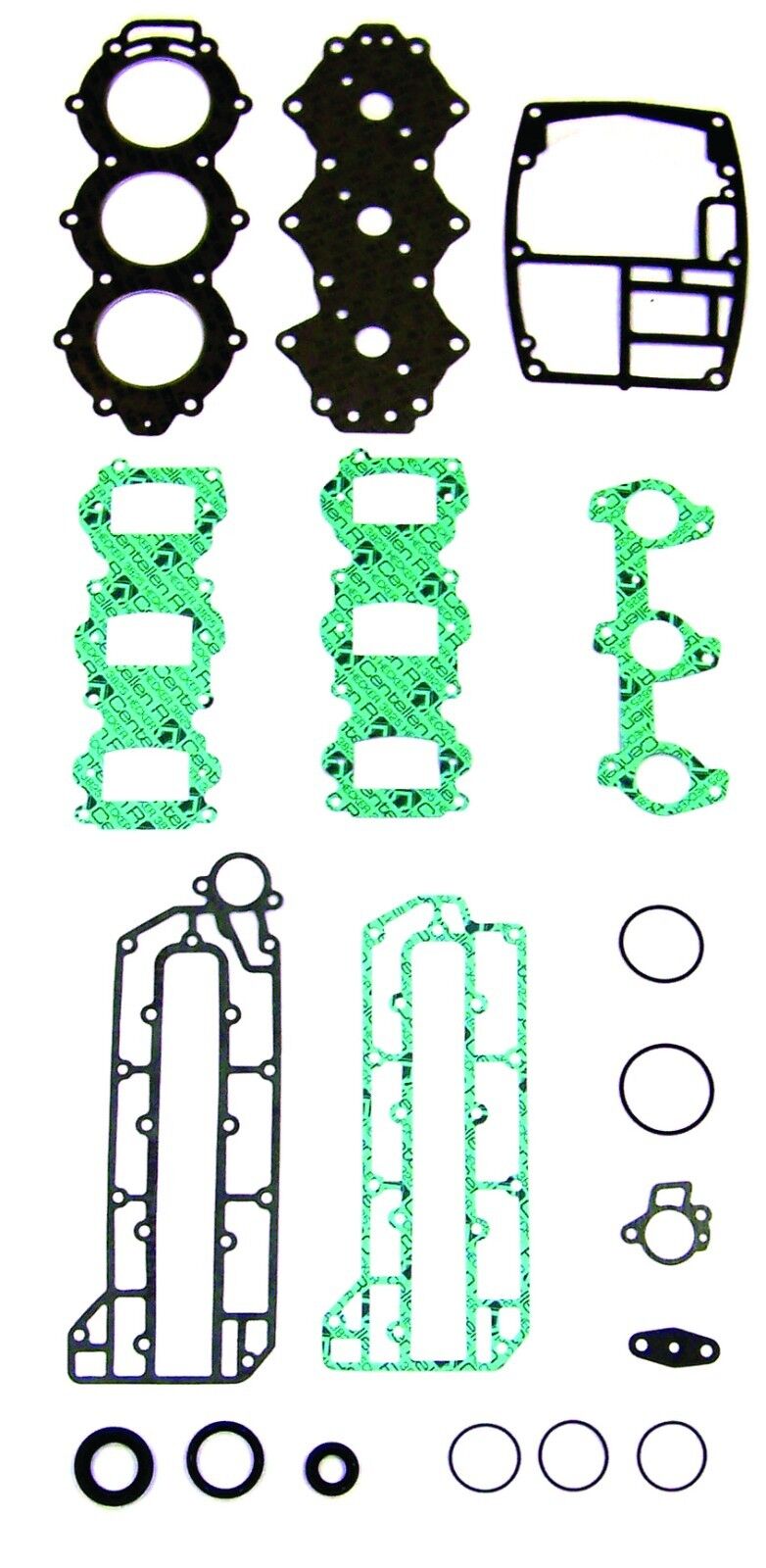 WSM Yamaha 60 / 70 Hp 3 Cyl. Gasket Kit '84-'09 500-330, 6H3-W0001-02-00