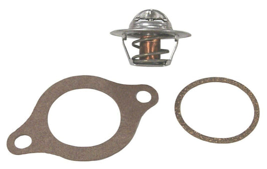 WSM Thermostat Kit Mercruiser 160° F, 775-515K, 18-3644, 18-3649, 805273 2, 8052