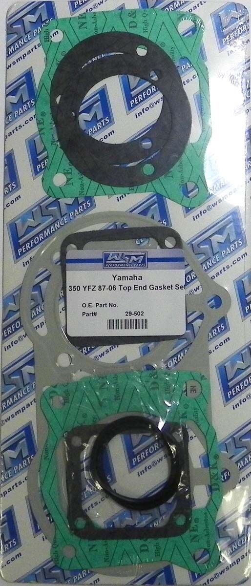 WSM YAMAHA 350 BANSHEE 1987-2006 TOP END GASKET KIT ATV 29-502