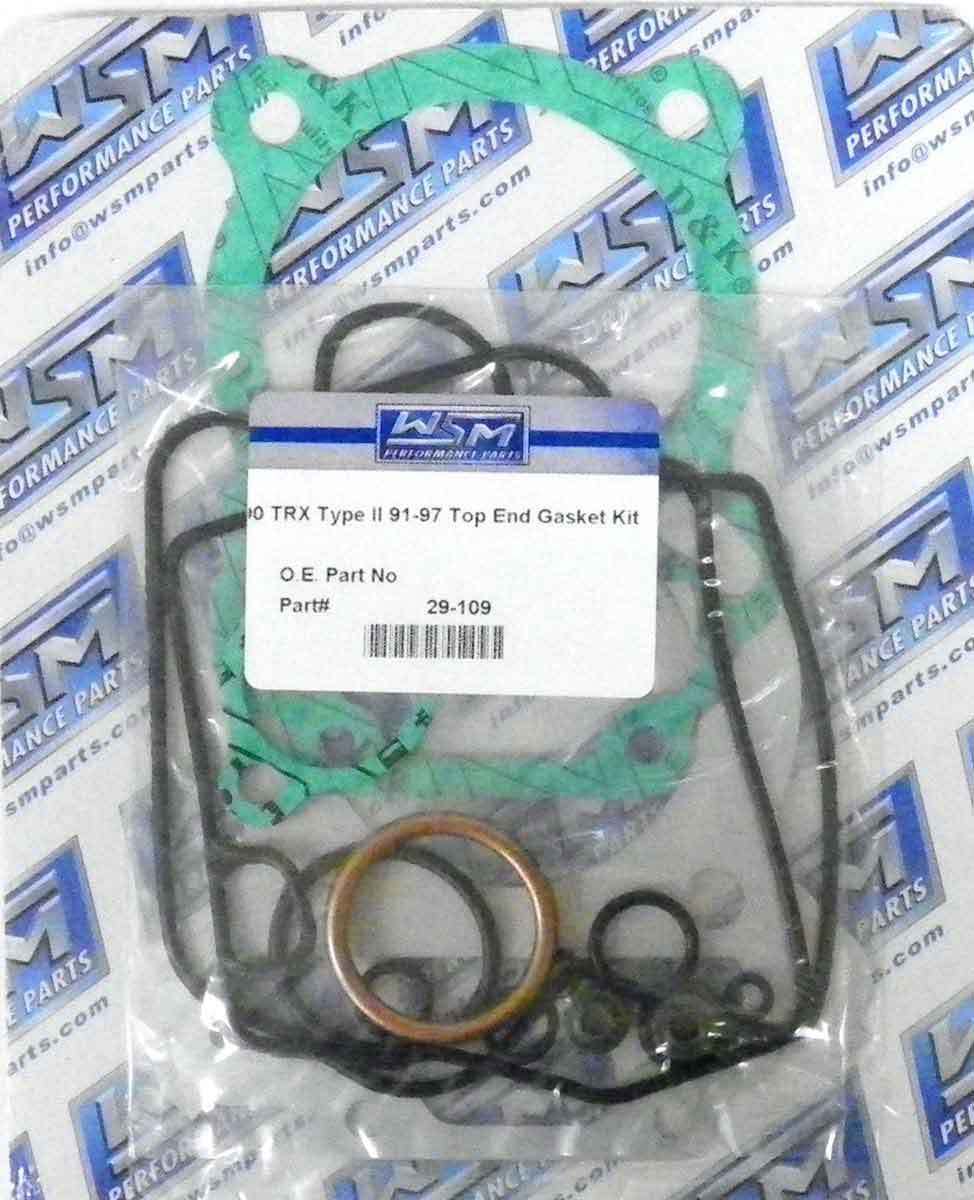 WSM Gasket Kit, Top End: Honda 200 ATC/TRX '86-'97 - 29-109, 06111-HF1-910, 061A