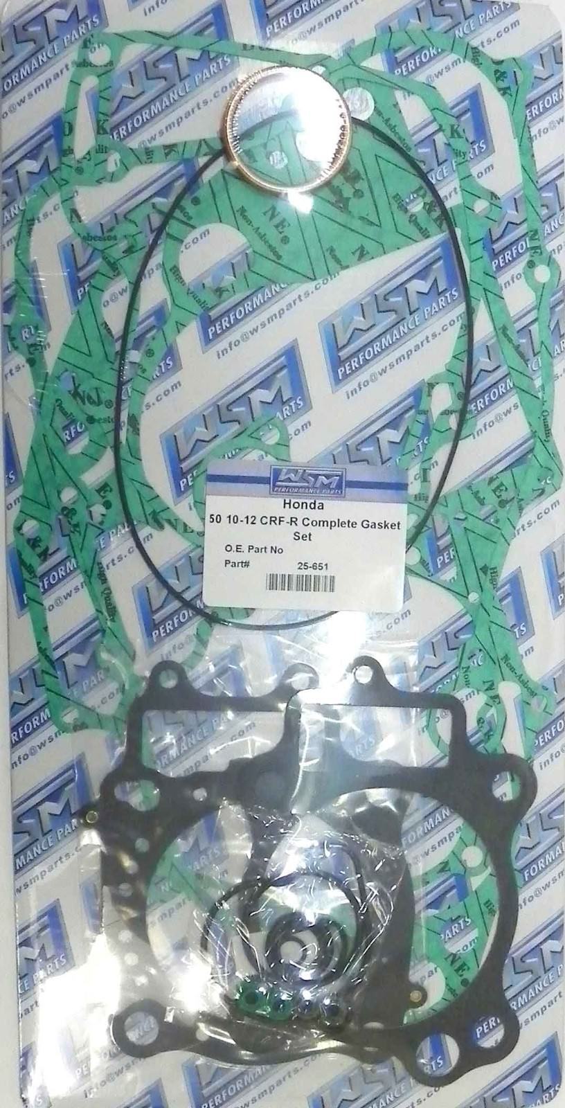 WSM Gasket Kit, Complete: Honda 250 CRF-R '08-'09 - 25-651