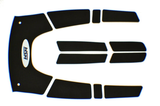 WSM TRACTION MAT: YAMAHA 760 / 800 / 1200 GP 1997-2000 - BLACK - 012-209BLK