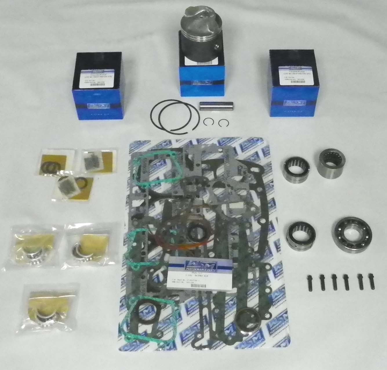 Chrysler / Force 75 Hp (Top Guided) Rebuild Kit '96-'98 - .040 SIZE  100-210-14