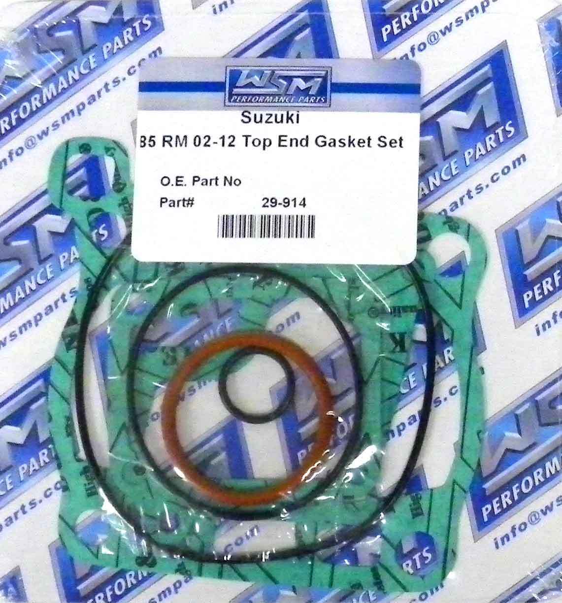 WSM 85 RM Top End Gasket Kit '02-'22 - 29-914