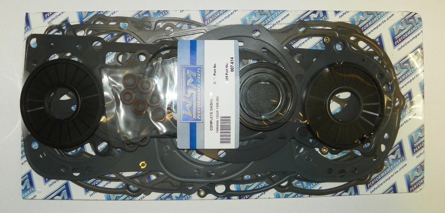 WSM Yamaha 1200 GP-R '99-'01 Power Valve Complete Gasket & Seal Kit , 007-614