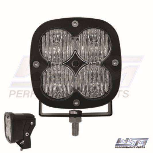 WSM L.E.D Light Pods 4'' Flood Beam - Pair - 020-304F