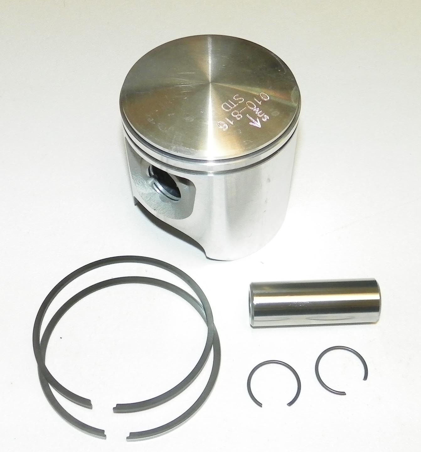 WSM Seadoo 650 Speed/Sport/XP Piston Kit '93-'96 010-816K STD SIZE OE 290886545