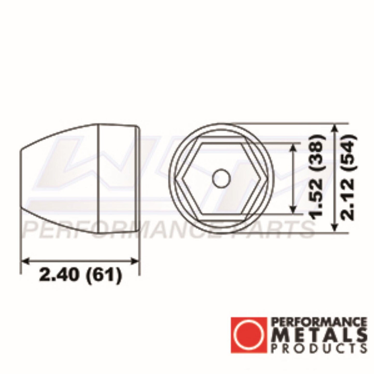 WSM Propeller Anode Mercruiser Bravo III - PMC00163A, 865182A 1