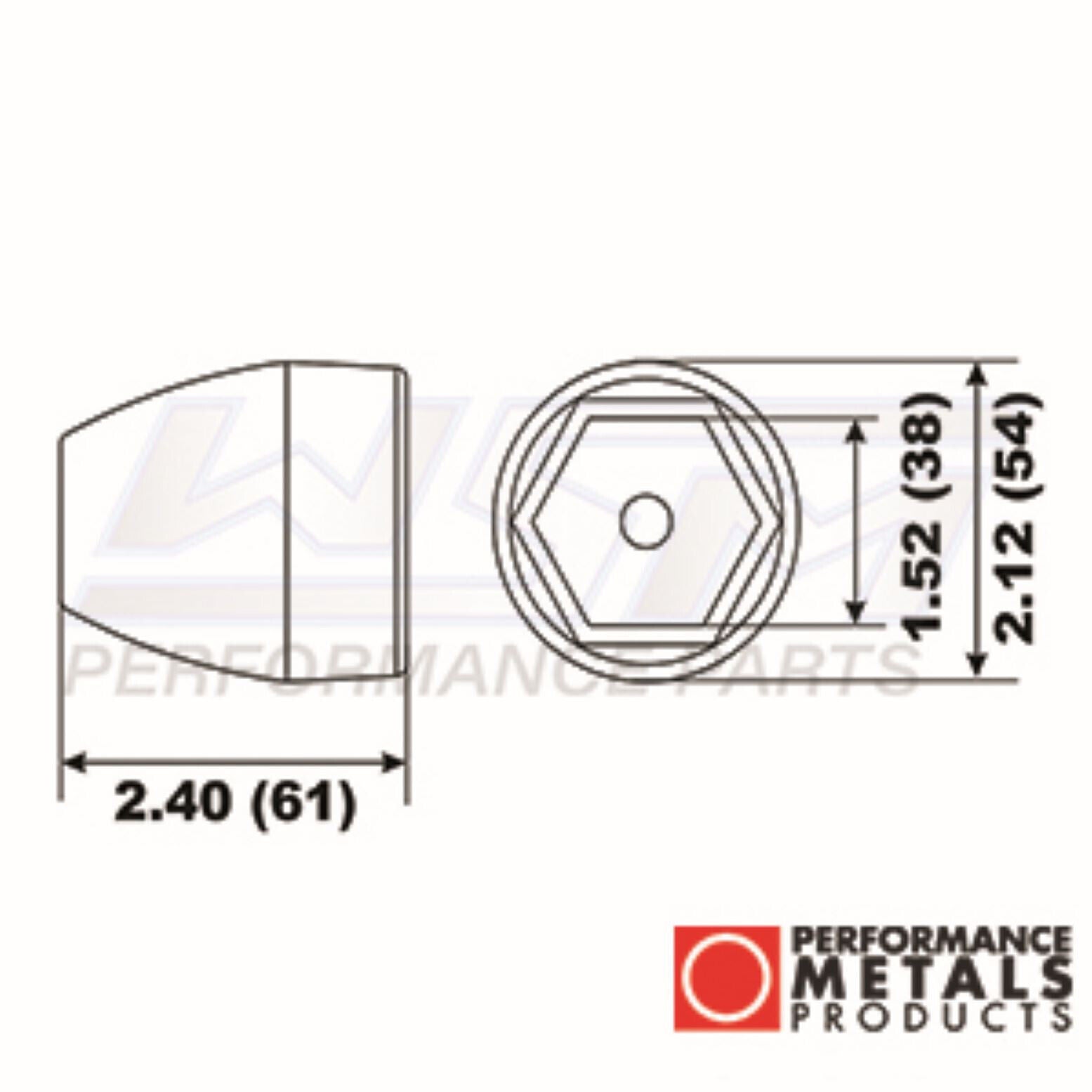 WSM Propeller Anode Mercruiser Bravo III - PMC00163A, 865182A 1
