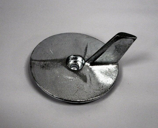 WSM Honda 25-50 Hp BF Zinc Anode Trim Tab 450-01403, 41107-ZV5-000