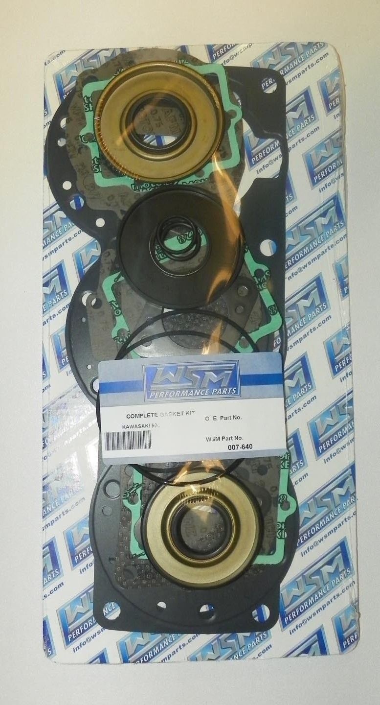 WSM Kawasaki 900 Complete Gasket & Seal Kit '95-'06, 007-640 OE 13001-3720