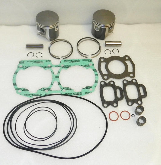 WSM Seadoo 580 Platinum Piston Top End Rebuild Kit 010-815-14P -  1mm 77mm