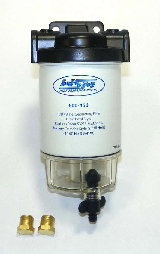 WSM Mercury / Yamaha Fuel Water Seperator Kit Racor Style 3/8 npt - 600-456-01K
