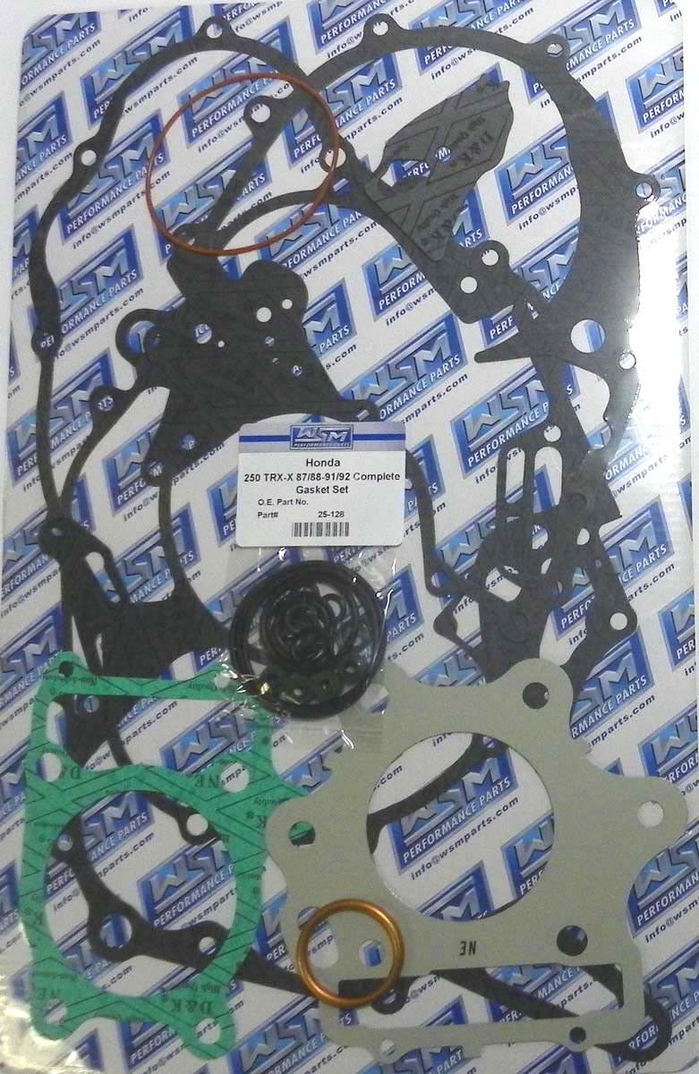 WSM Honda 250 TRX-X  '87-'09 Complete Gasket Kit 25-128, 061B1-HC0-T00