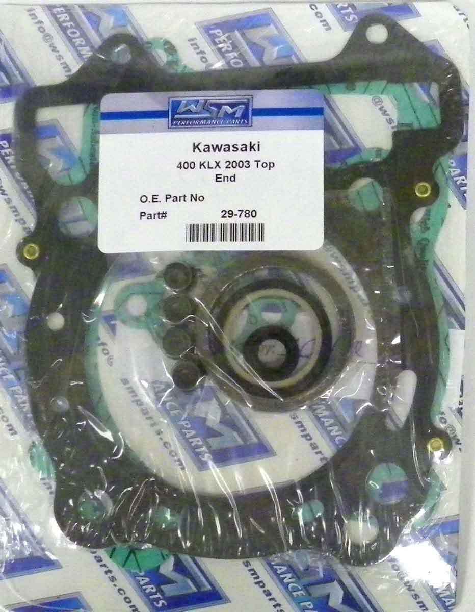 WSM TOP END GASKET KIT KAWASAKI 400 '00-'15 - 29-780