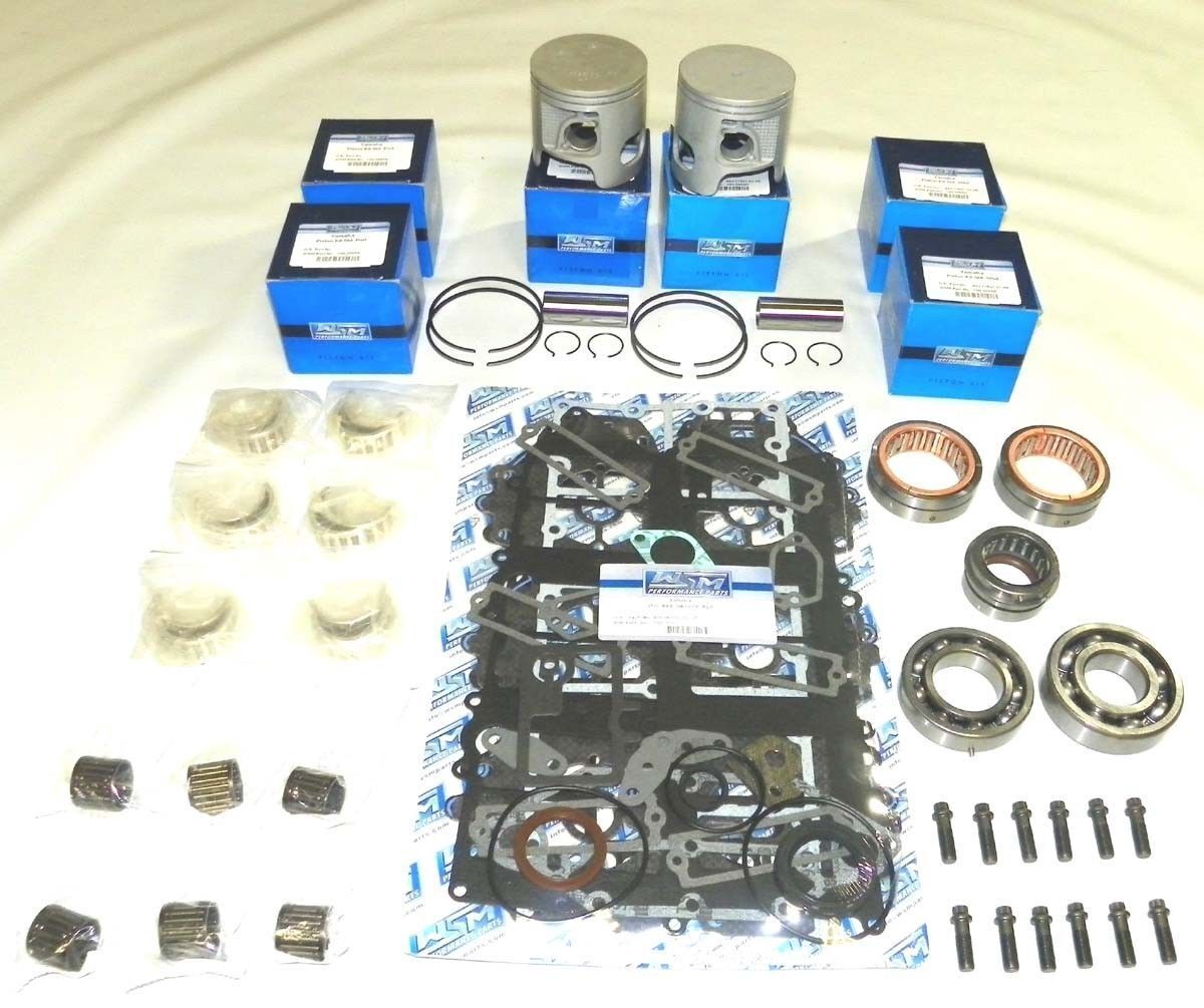 WSM Yamaha 200-250 Hp Rebuild Kit V6 76 DEG EFI .040 SIZE 3.584" - 100-285-14